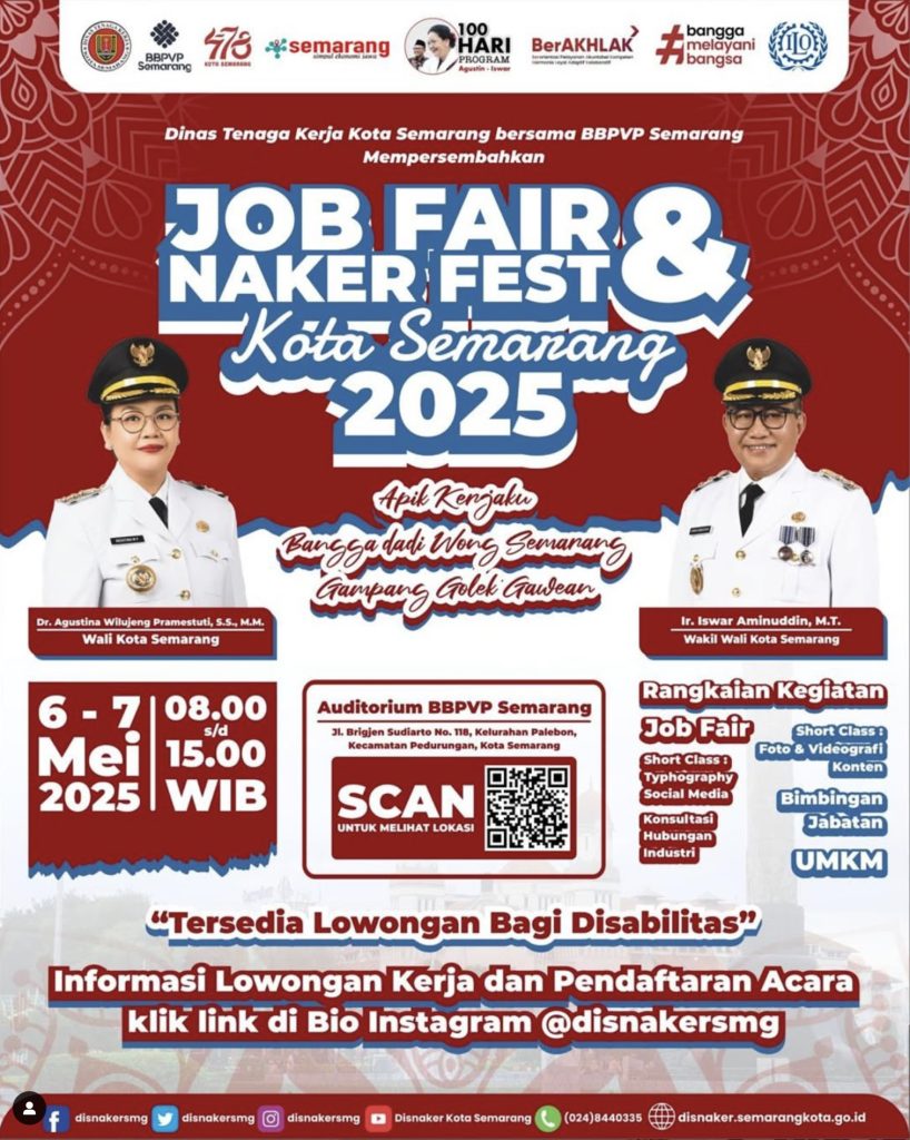 JobFair Kota Semarang BAtch 1 Tahun 2025