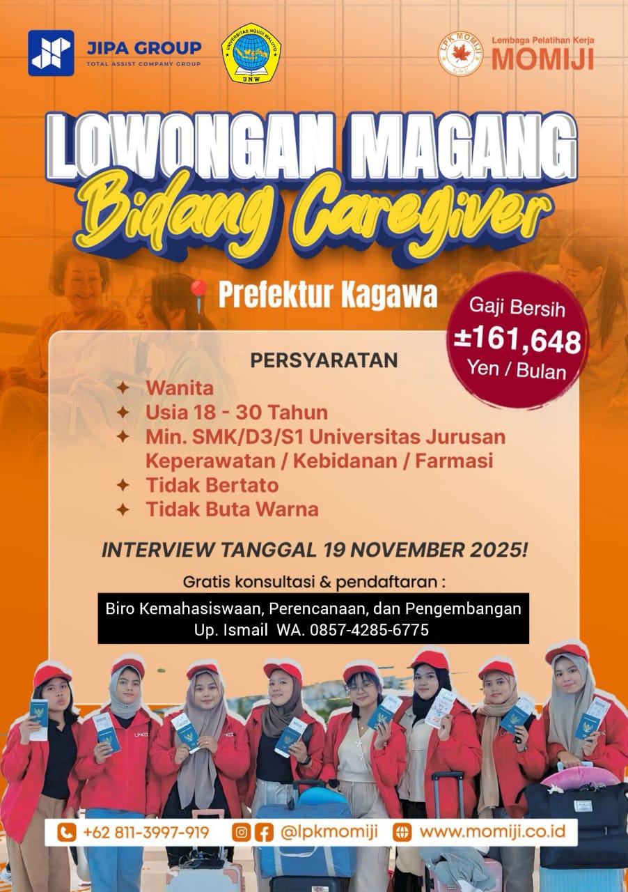PROGRAM MAGANG CAREGIVER JEPANG 2025