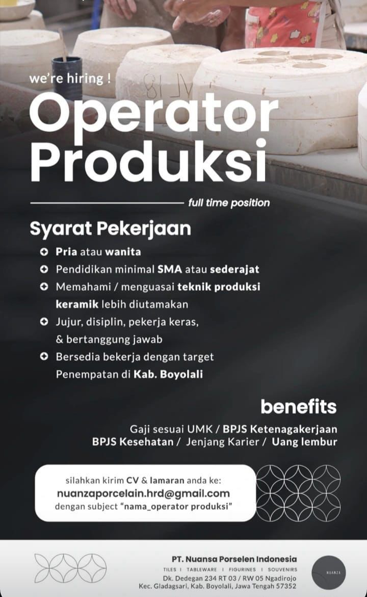 Operator Produksi