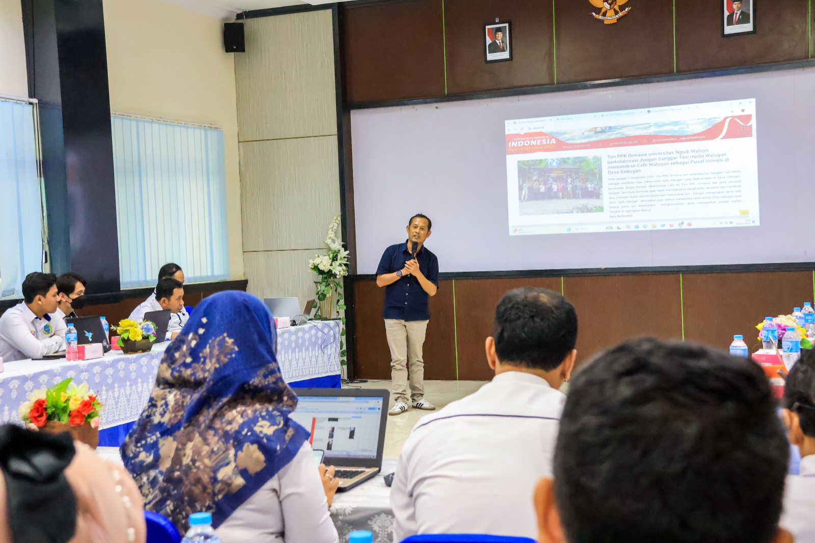 UNW Tingkatkan Kualitas Digital: Pengembangan Website Bersama Dr. Sucipto Hadi Purnomo, M.Pd.