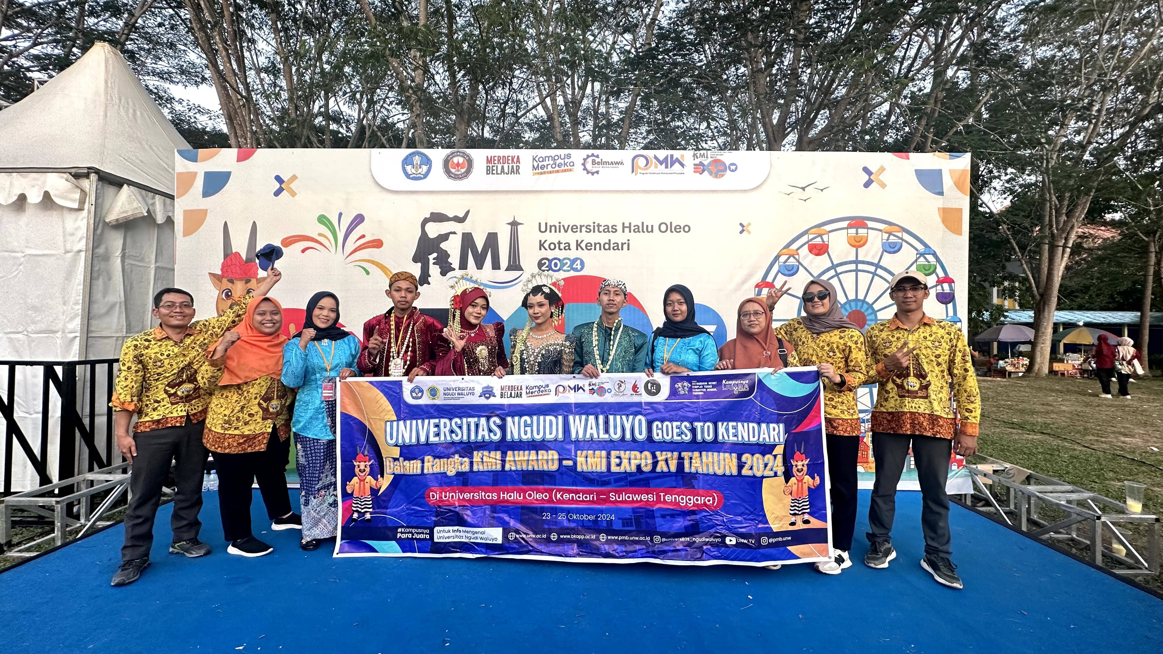 RECAP KEGIATAN KONTINGEN UNIVERSITAS NGUDI WALUYO DALAM AJANG KEWIRAUSAHAAN MAHASISWA INDONESIA (KMI) EXPO XV TAHUN 2024