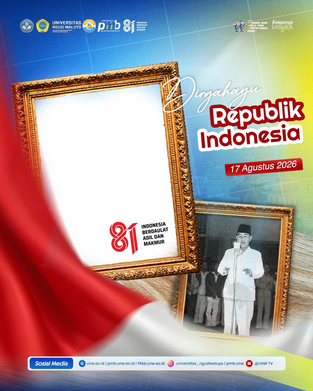 Twibbon HUT RI 81